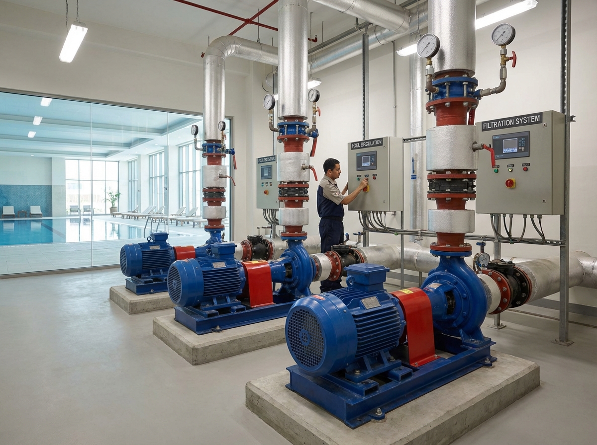 Pool & Spa Pumpts For The Hospitality Industry